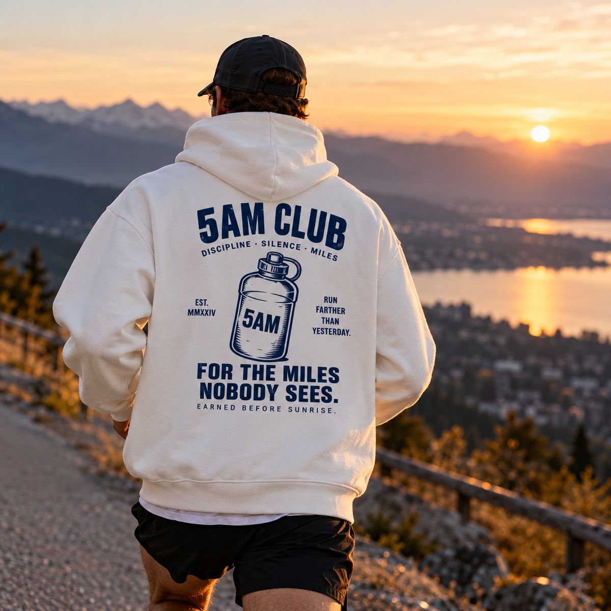 5AM Club – Water Bottle Hoodie