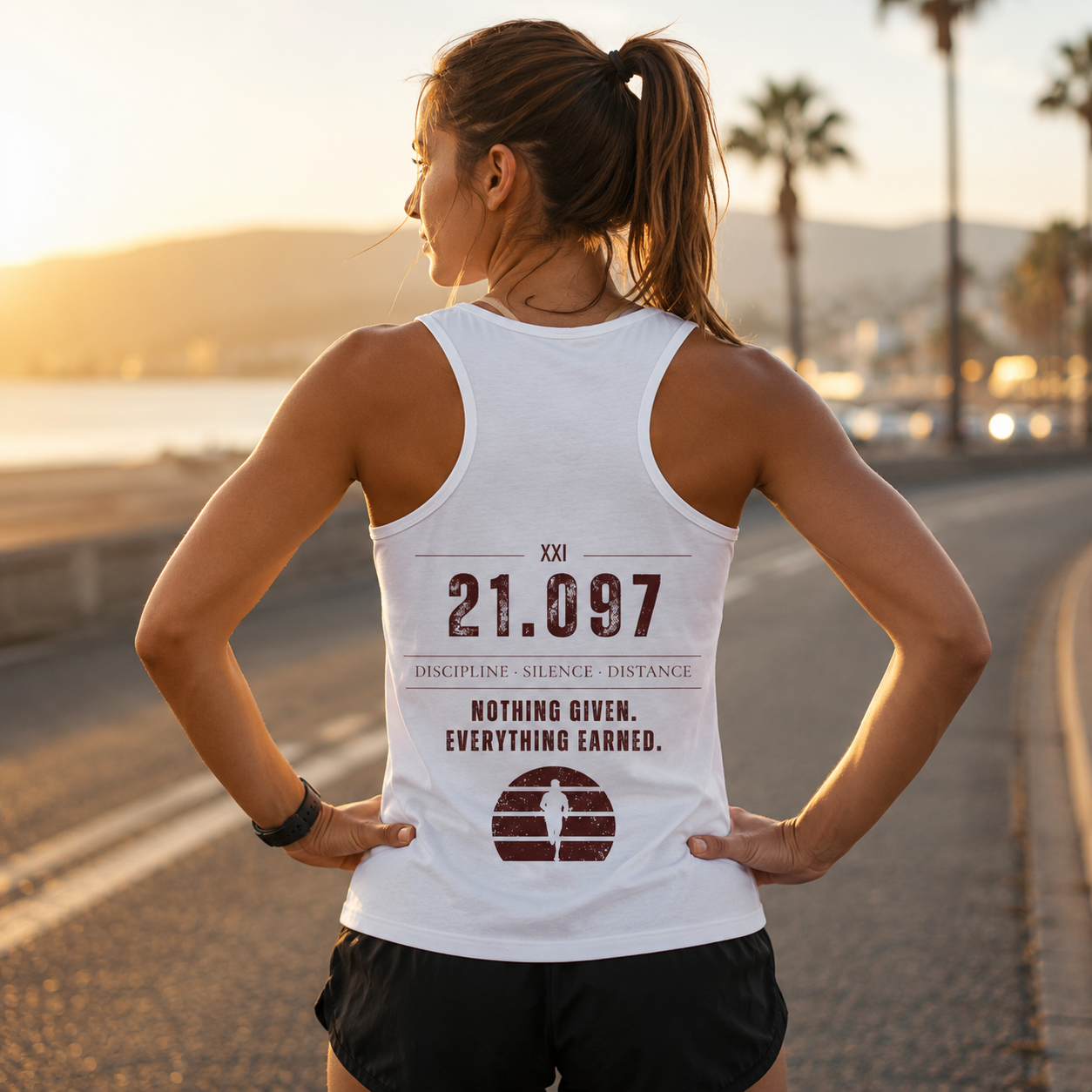 21.097 Everything Earned. Women Tanktop
