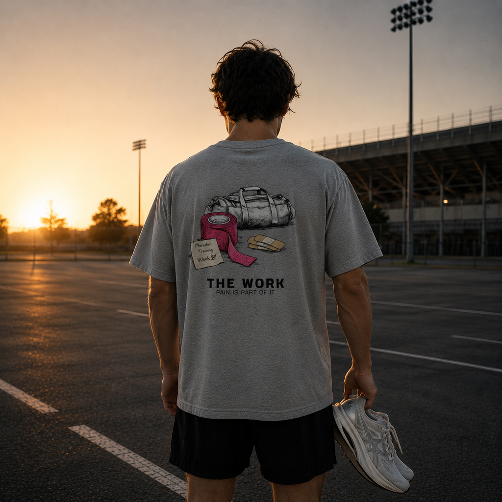 THE WORK. Oversized Tee