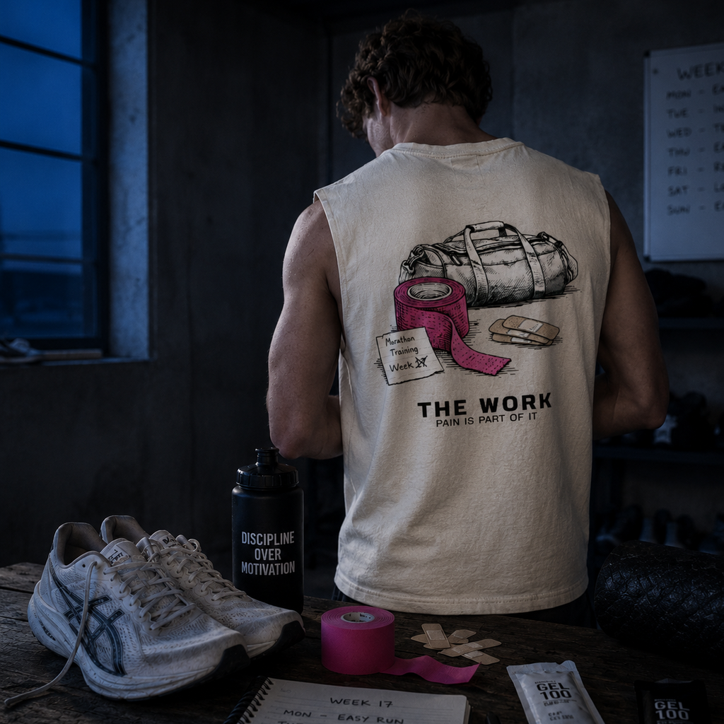 THE WORK. Sleeveless Tee
