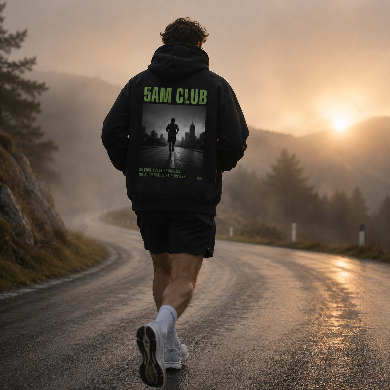 5AM CLUB Just Purpose. Hoodie