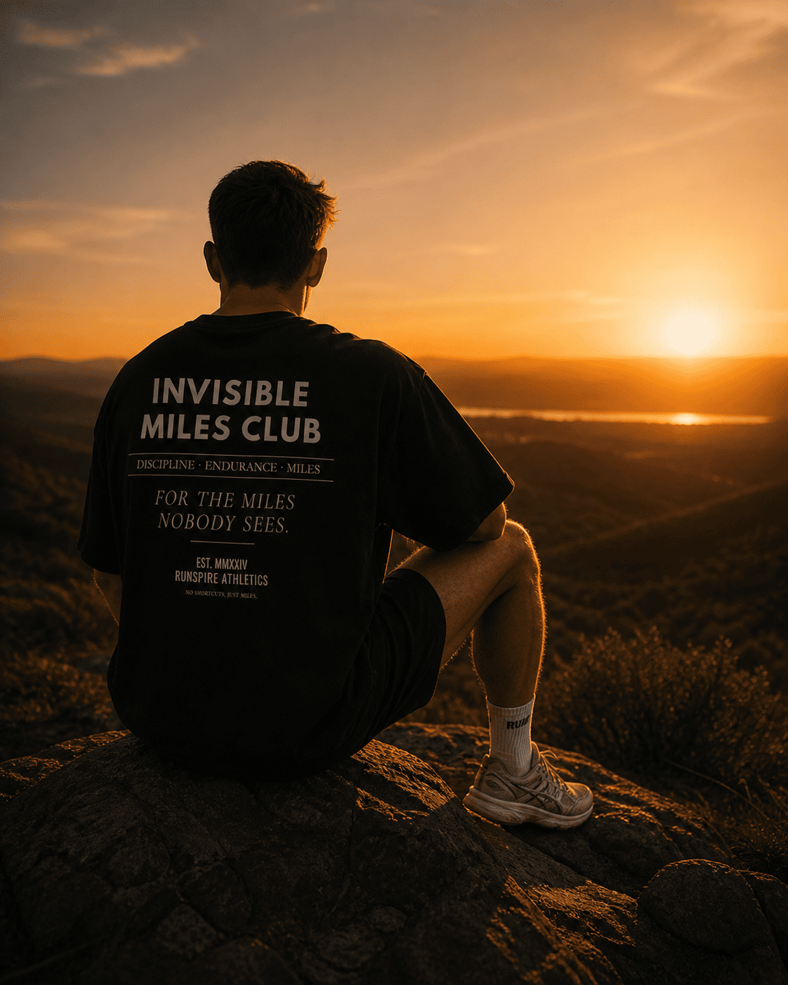 Invisible Miles Club Tee
