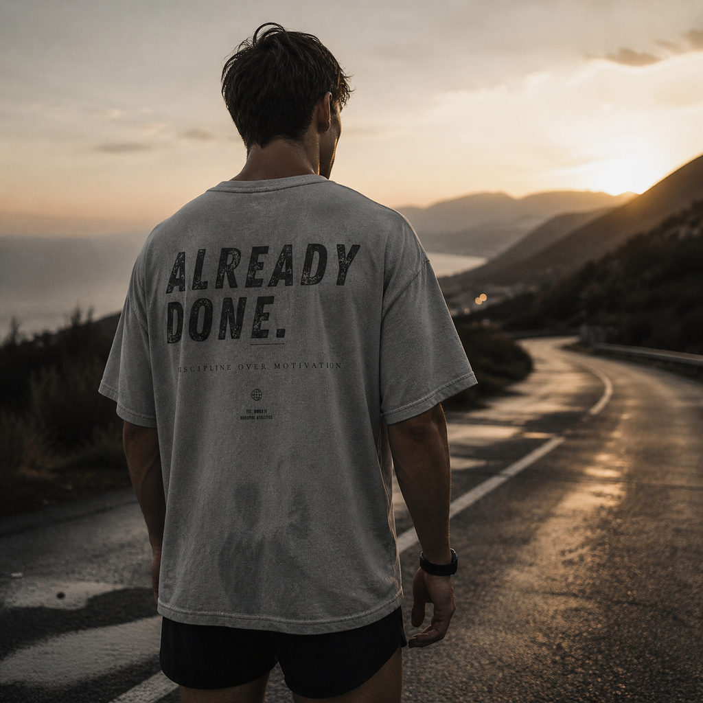 Already Done. Oversized Tee