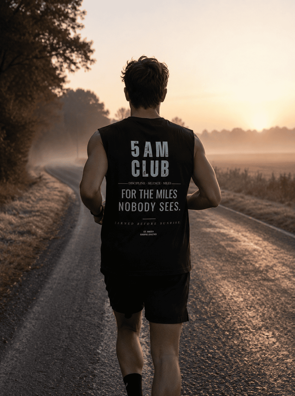 5AM CLUB Sleeveless Tee