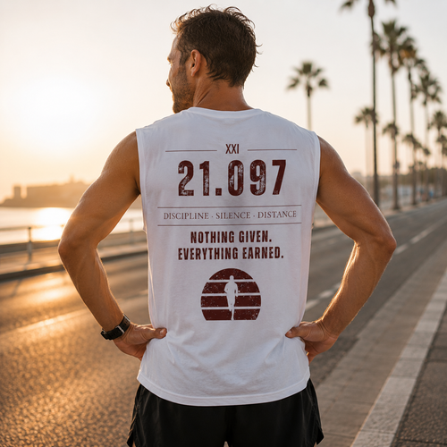 21.097 Everything Earned. Sleeveless Tee